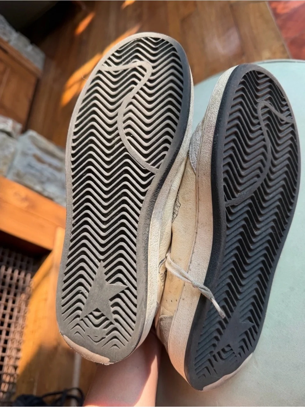 Authentic Golden Goose Super-Star Sneakers